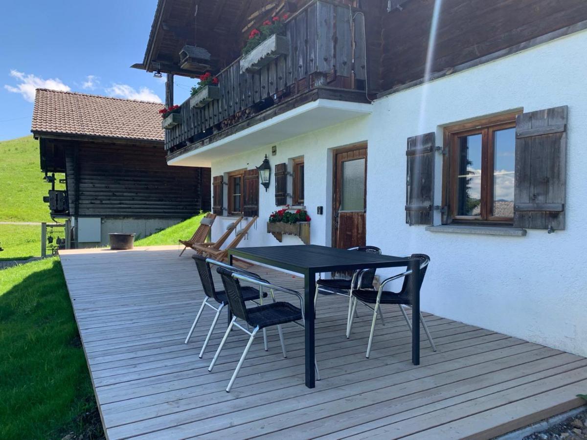 Ferienwohnungen Im Blockhaus Metzler Schwarzenberg im Bregenzerwald Exteriör bild